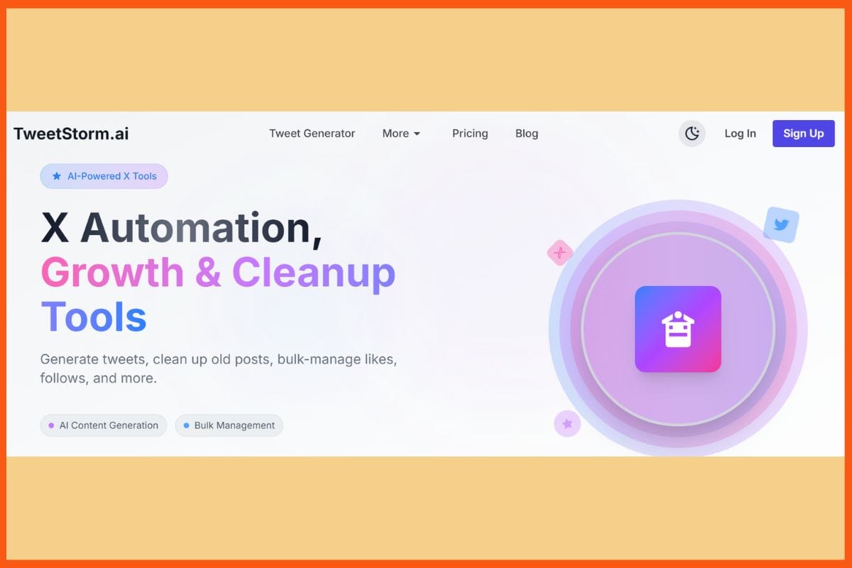TweetStorm - Best AI Tweet Generators