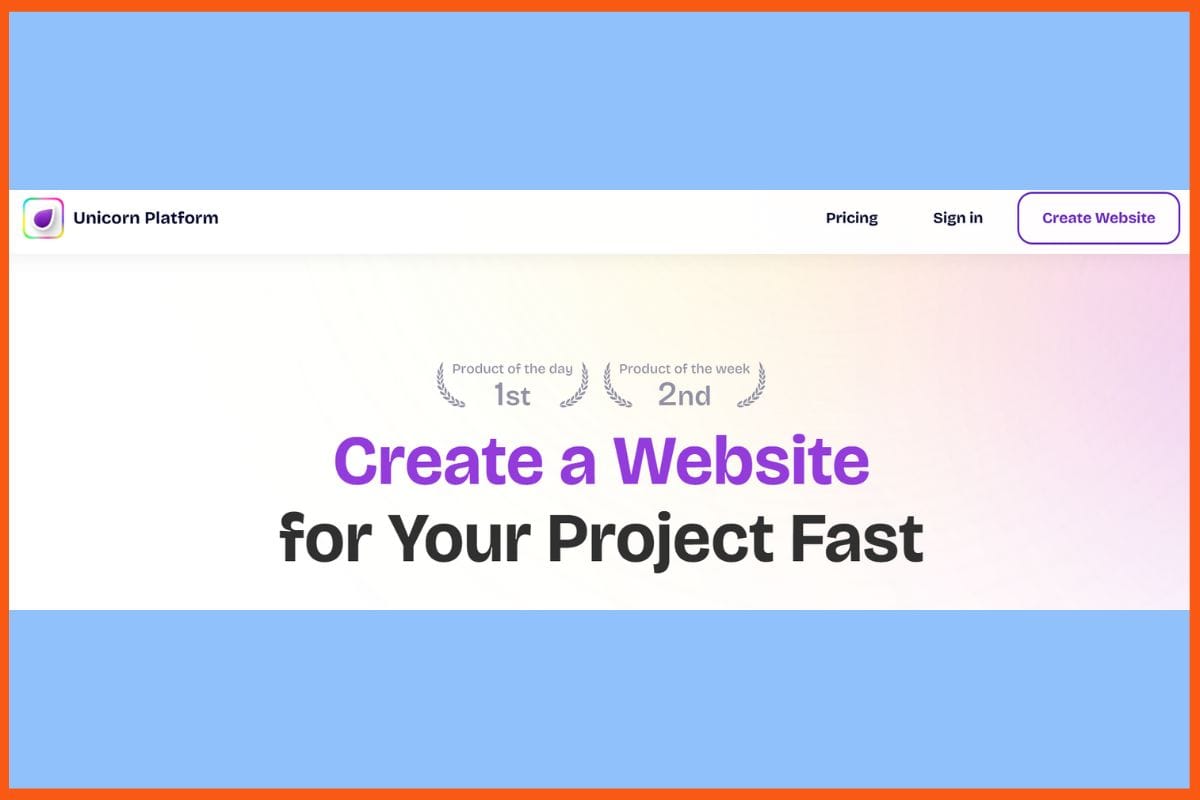 Unicorn Platform - Top AI Portfolio Generators 