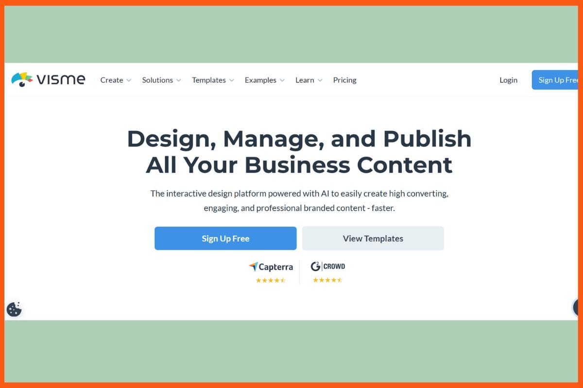 Visme -  AI Tools for Making Invitation Cards