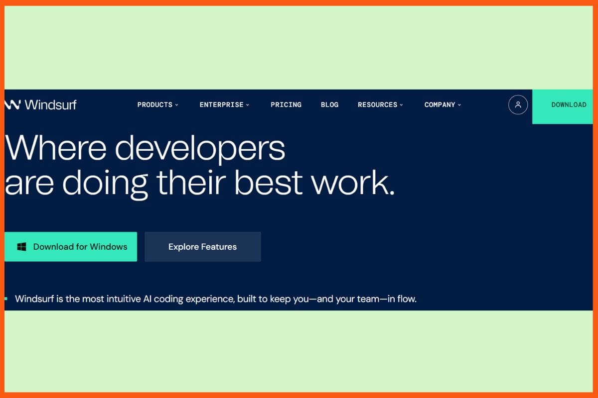 Windsurf AI - Best AI Agents for Writing Code