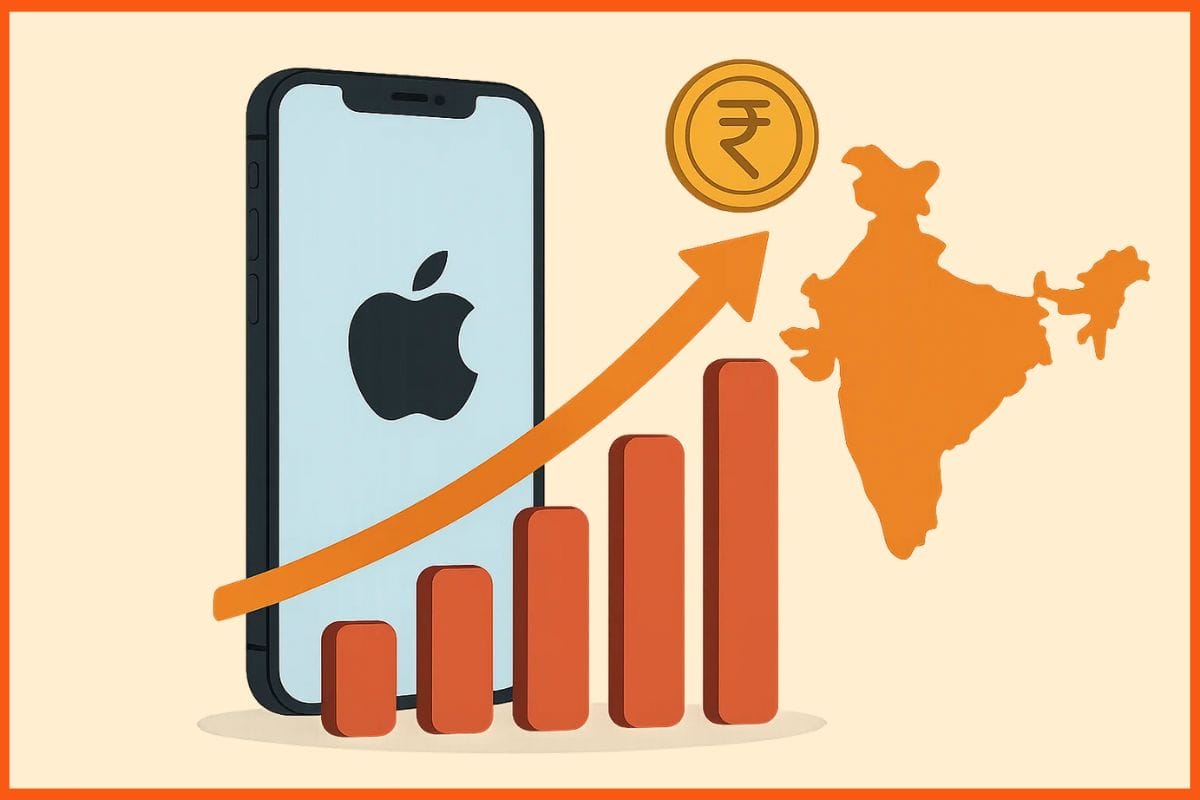 Apple sets new record in India with all-time high quarterly revenue fueled by soaring iPhone sales