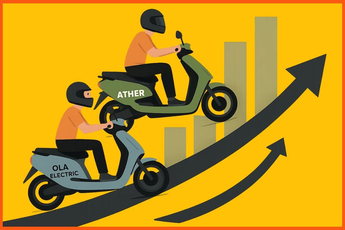 Ather overtakes Ola Electric in revenue race, marks major milestone in FY25