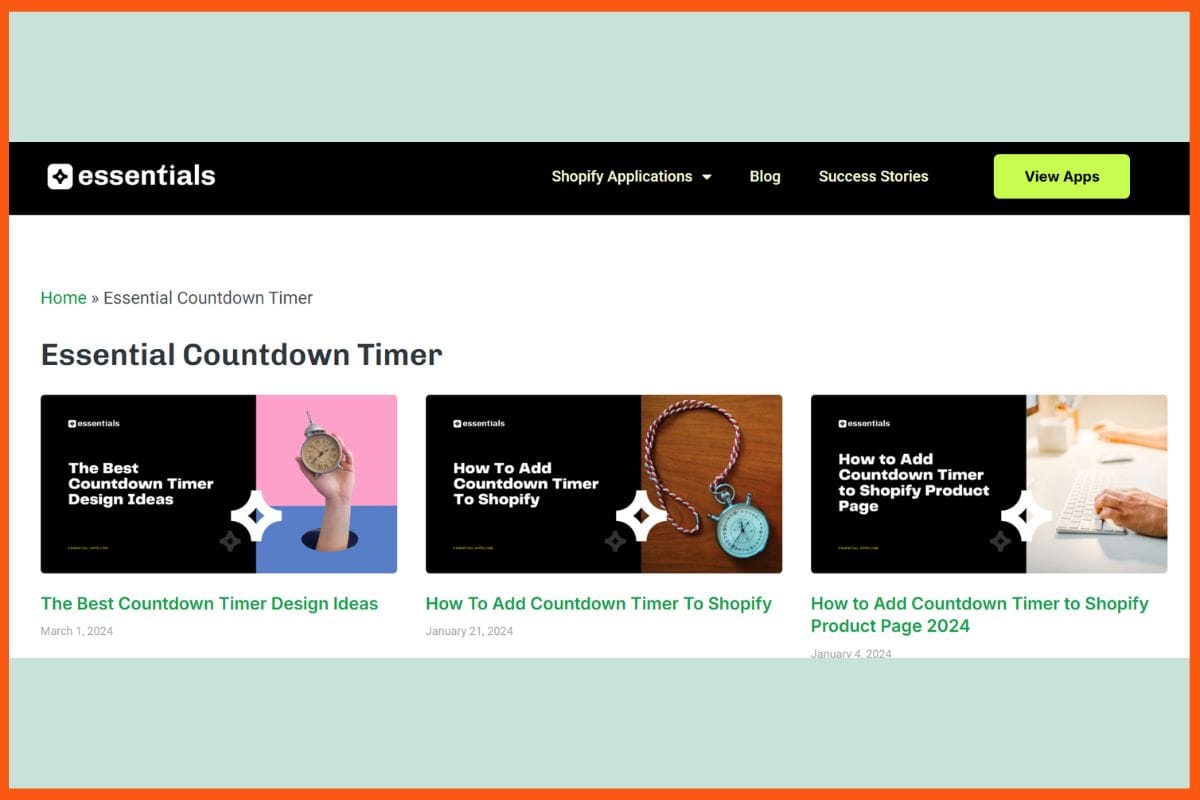Essential Countdown Timer Bar - Shopify Apps to Buy During Black Friday
