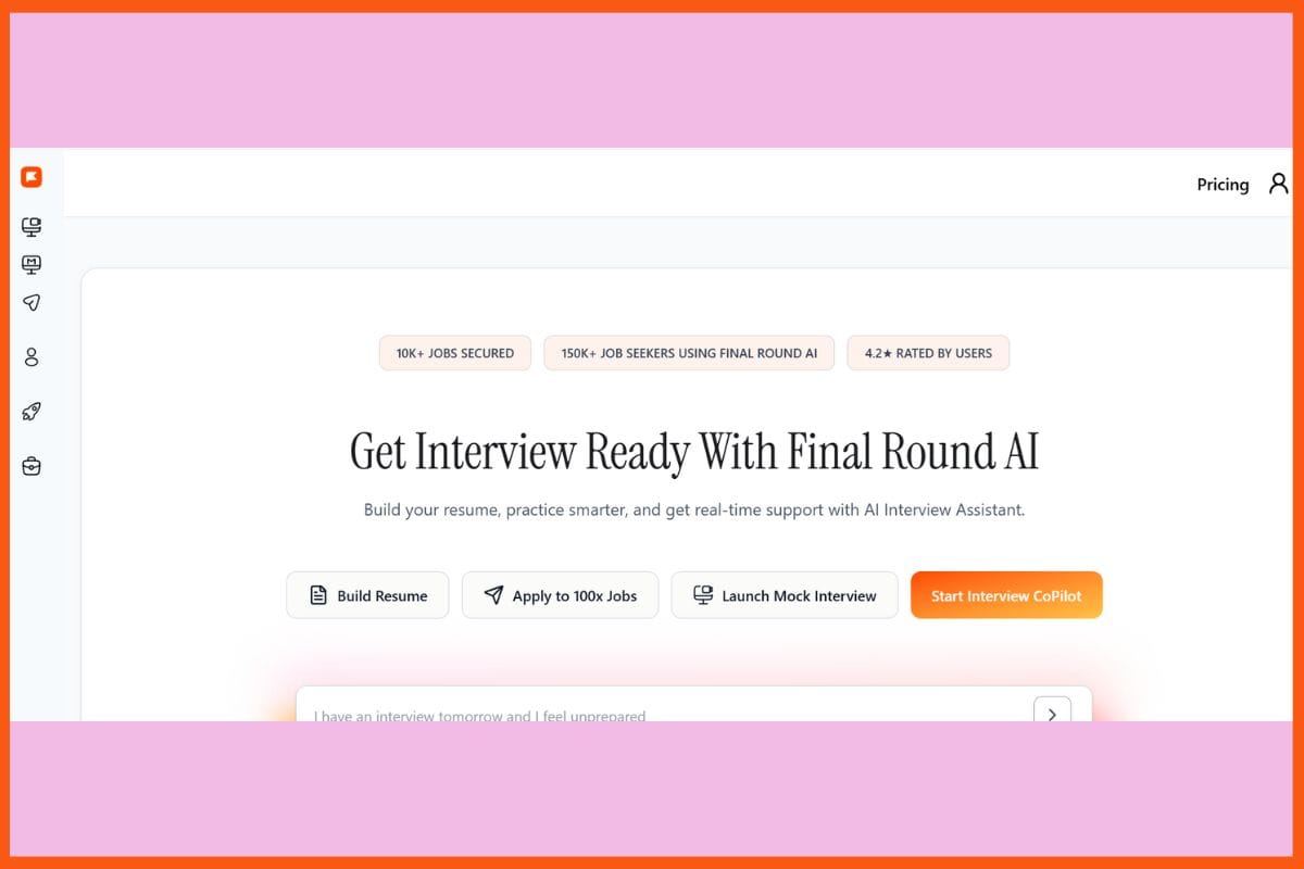 Final Round AI - Best AI Tools for Cracking Interviews