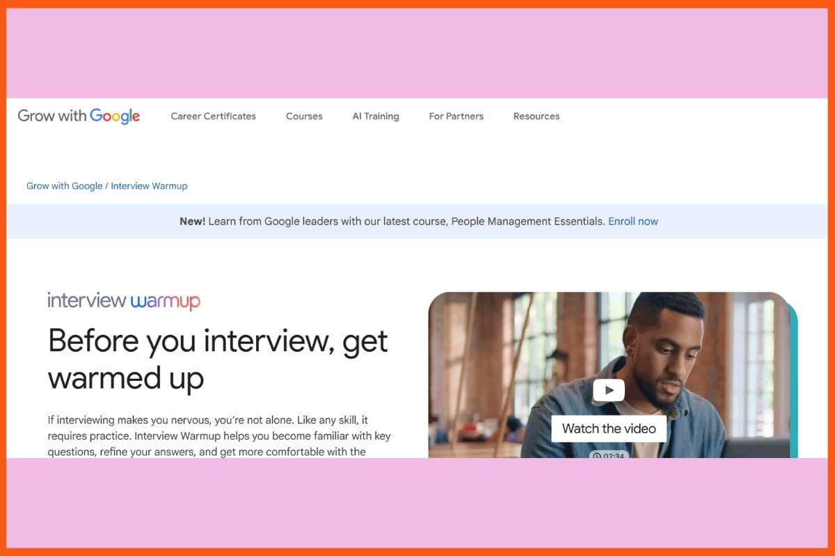 Google Interview Warmup - Best AI Tools for Cracking Interviews