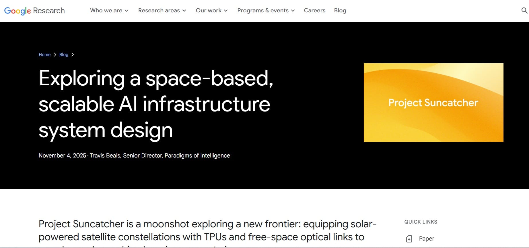 Image Credits - Google Research Web Page