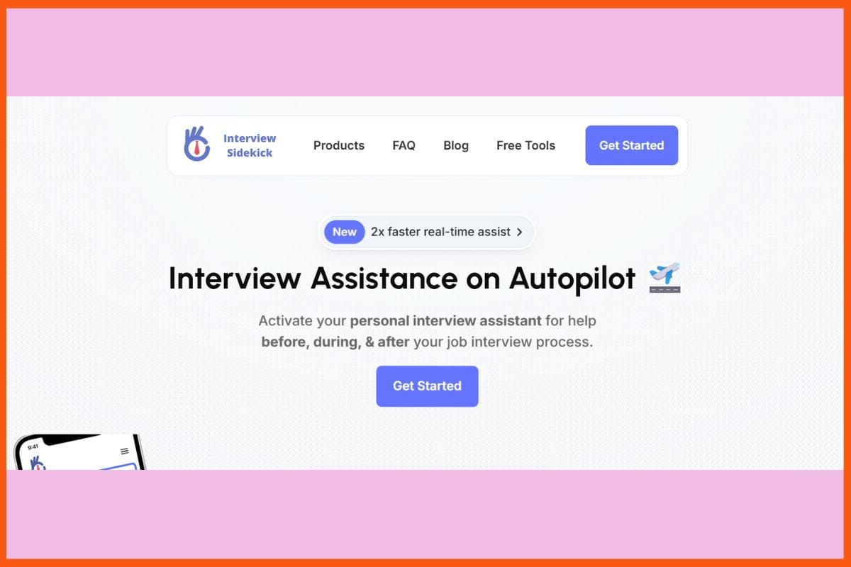 Interview Sidekick - Best AI Tools for Cracking Interviews
