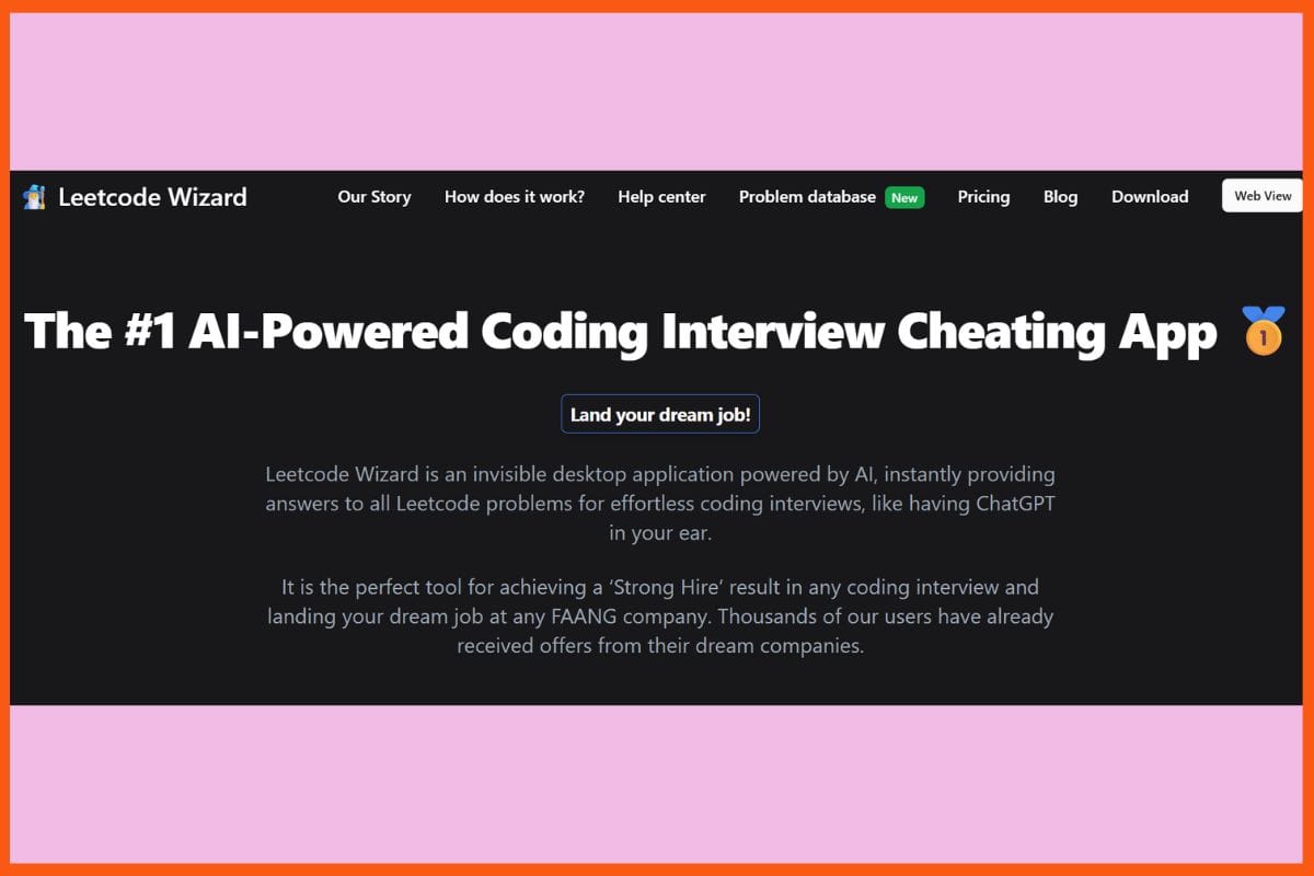 LeetCode Wizard - Best AI Tools for Cracking Interviews