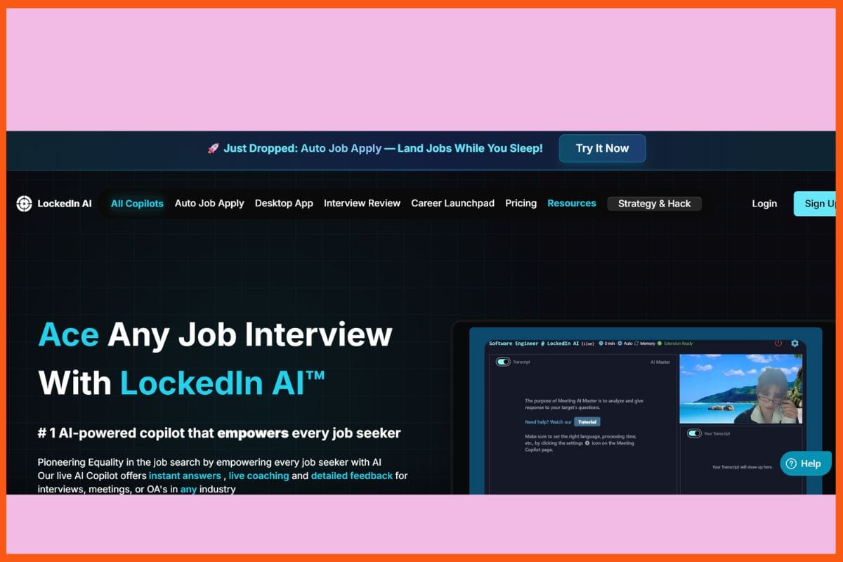 LockedIn AI - Best AI Tools for Cracking Interviews