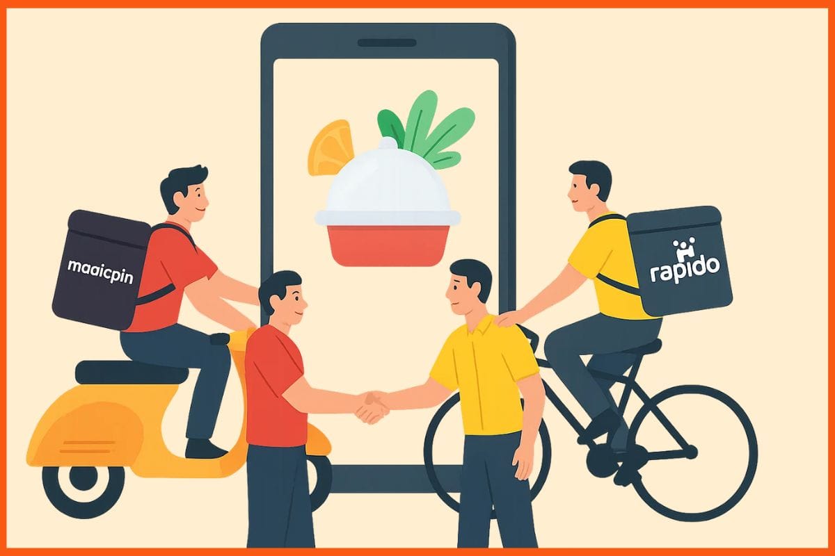 Magicpin–Rapido Alliance to Challenge Zomato & Swiggy