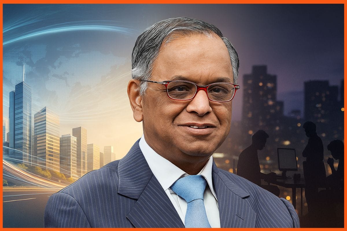 Narayana Murthy Points to China’s 9-9-6 as He Calls for a Tougher, High-Productivity Work Culture in India