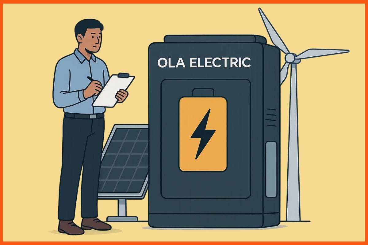 Ola Electric Expands Into Battery Storage