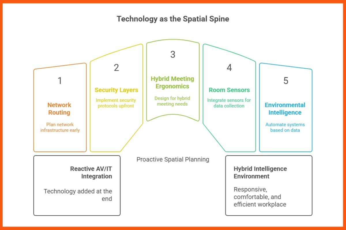 Technology as The Spatial Spine