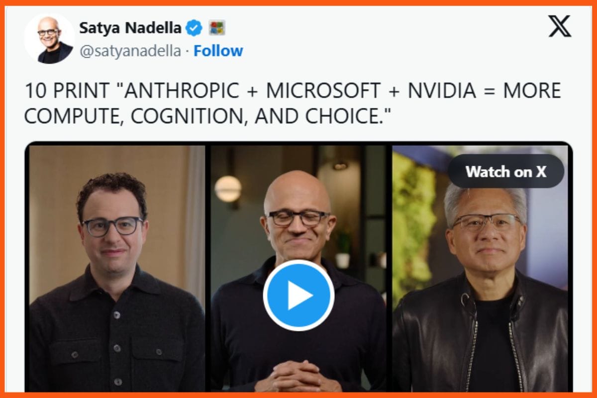 Why Are Microsoft & Nvidia Pouring $15B Into Anthropic?