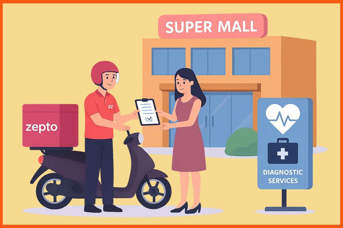 Zepto tests Super Mall for premium orders and introduces diagnostics service
