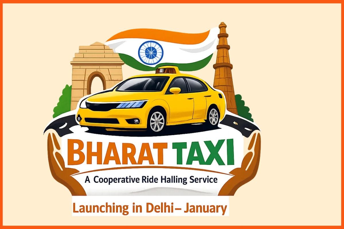 Bharat Taxi, a cooperative-run ride-hailing service, set to launch in Delhi in January