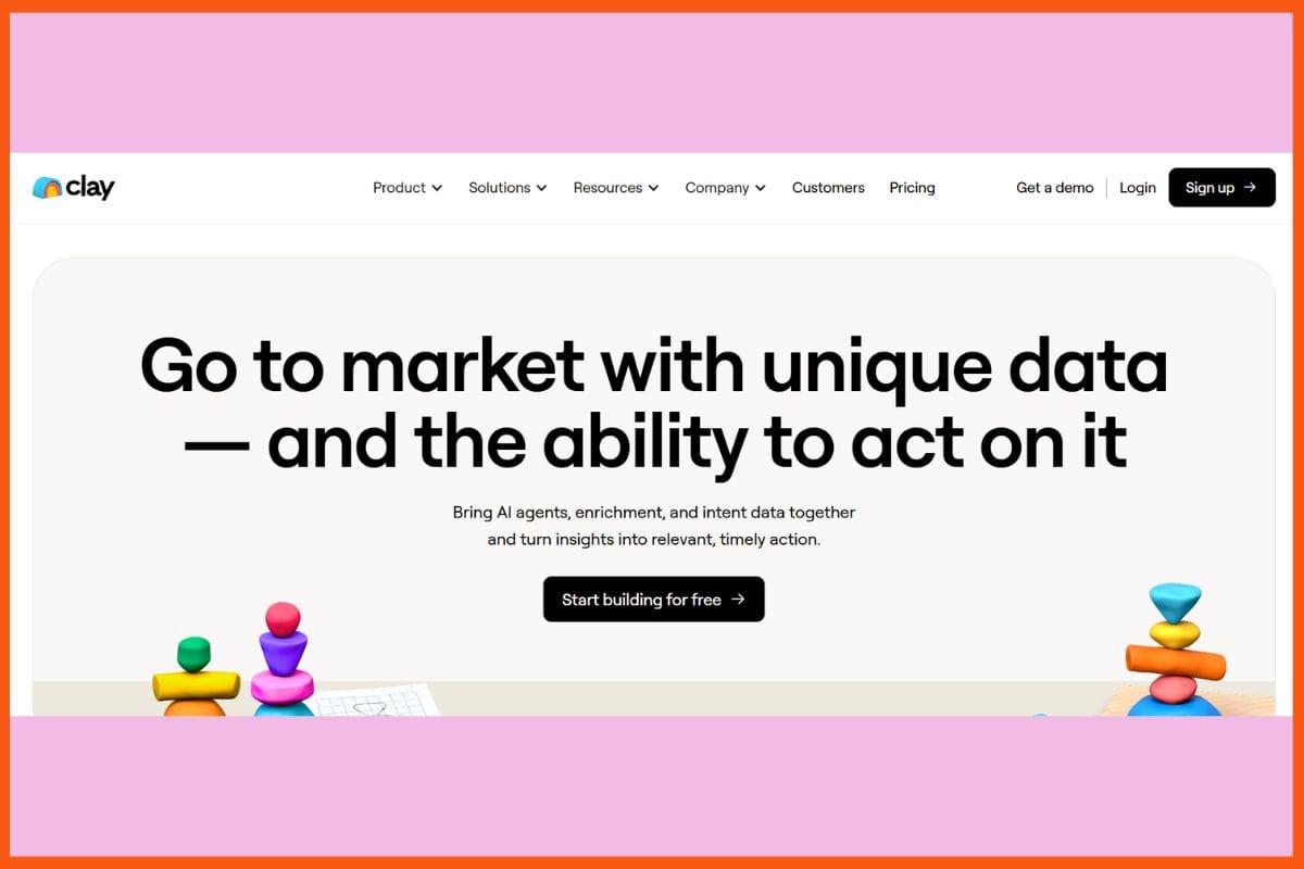 Clay - Best AI Lead Generation Tools for Small Business Growth