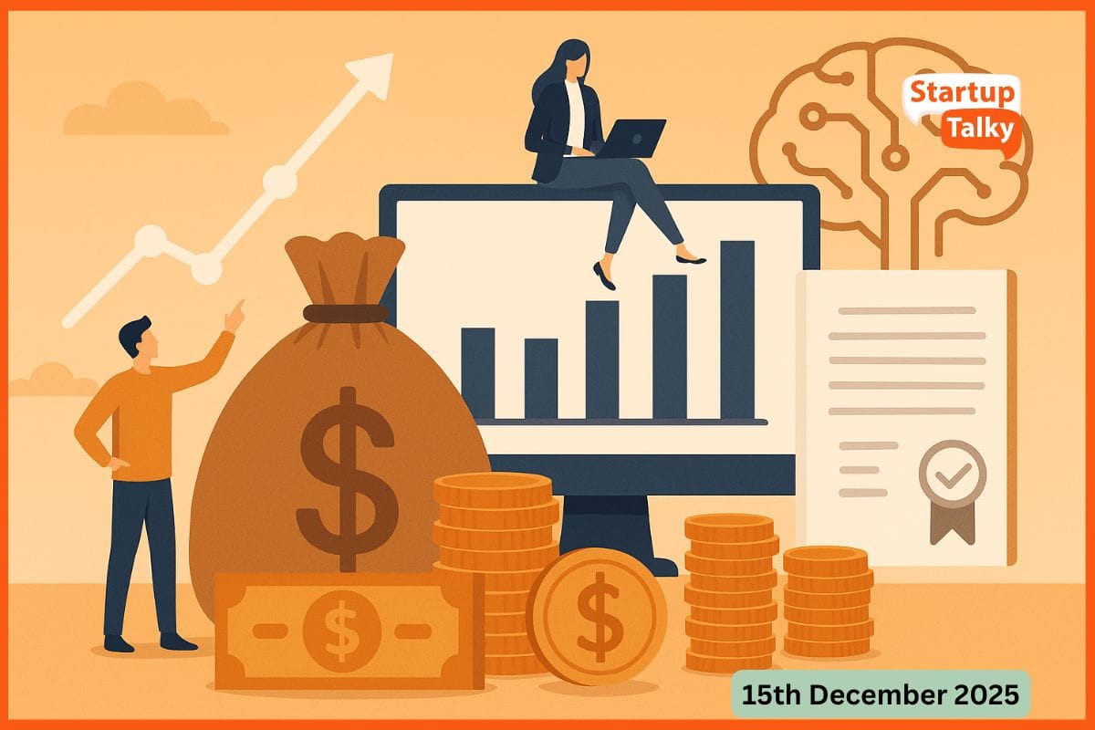 Daily Indian Startup Funding Roundup & Key News – 15th December 2025