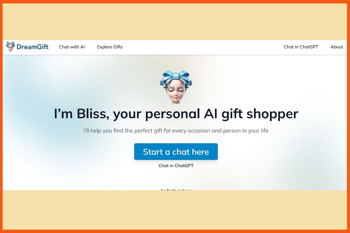 DreamGift - AI Tools to Generate Christmas Gift Ideas
