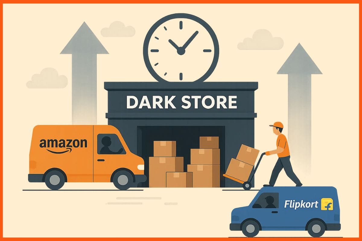 Flipkart, Amazon ramp up dark stores amid strong H2 growth in quick commerce 