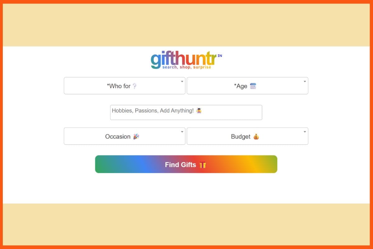 GiftHuntr - AI Tools to Generate Christmas Gift Ideas