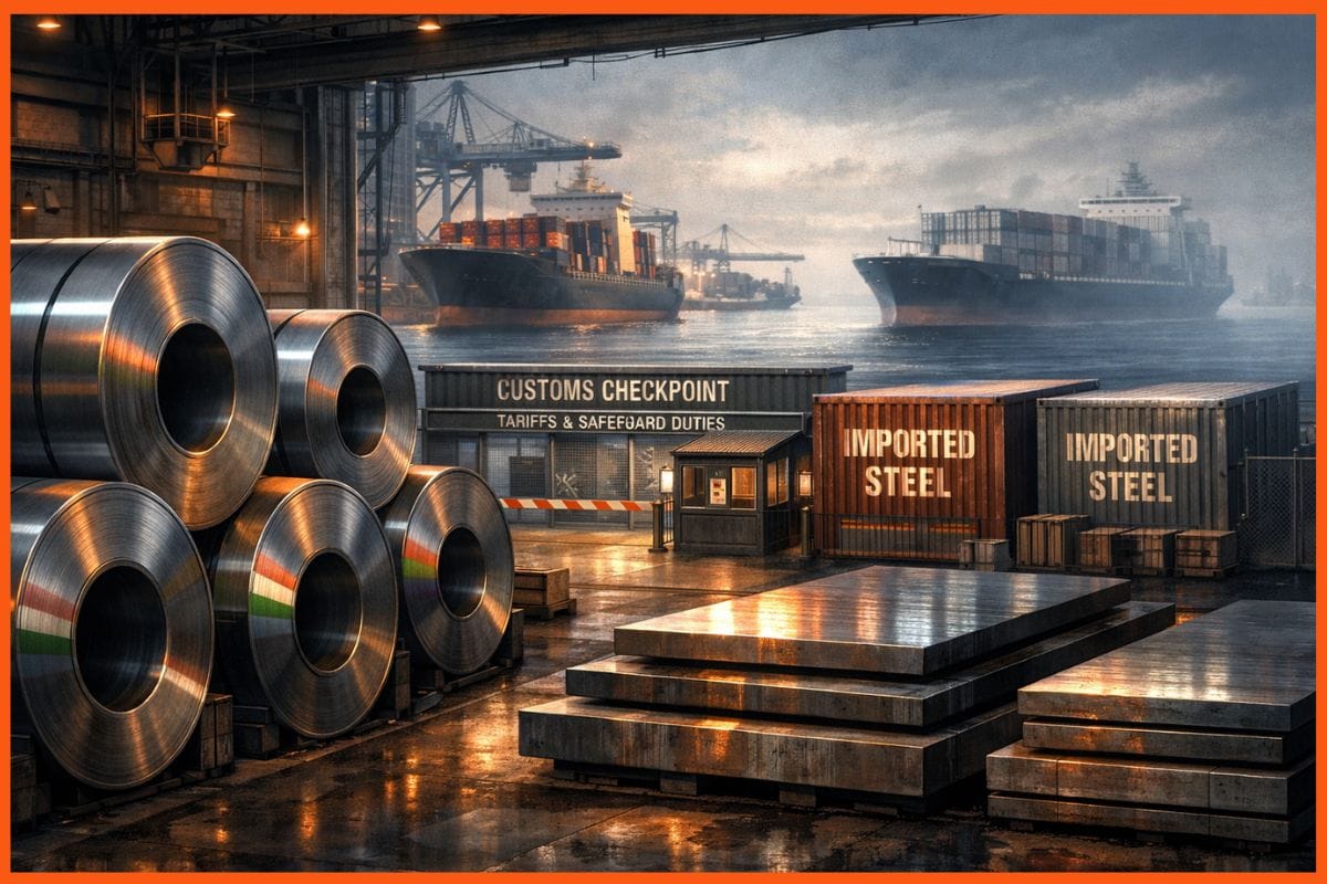 India Imposes Three-Year Tariff on Select Steel Imports to Curb Cheap Chinese Shipments