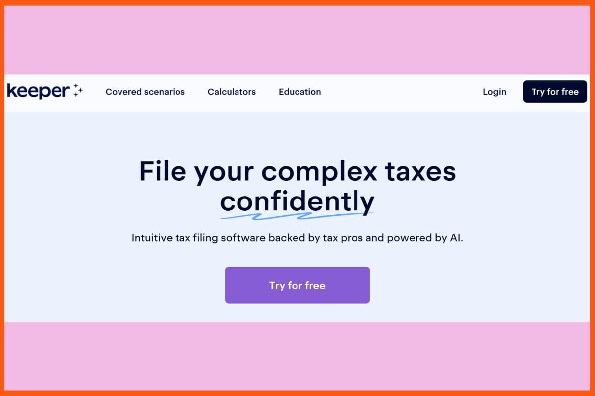 Keeper Tax -  Credit Karma Tax