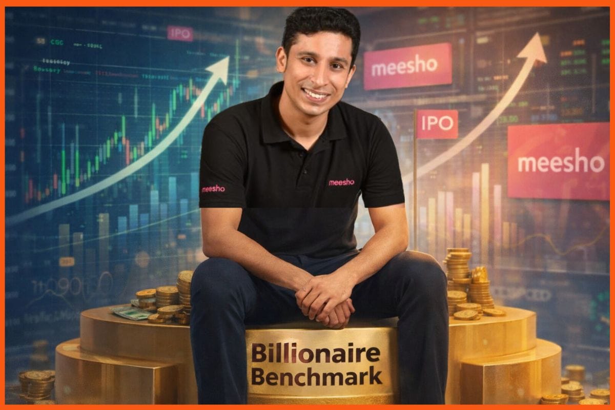 Meesho Founder Vidit Aatrey Becomes a Billionaire After a Strong Share Rally