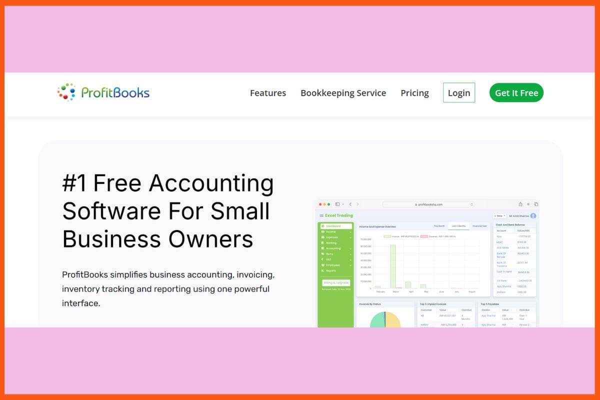 ProfitBooks - Best Tax Filing Tools