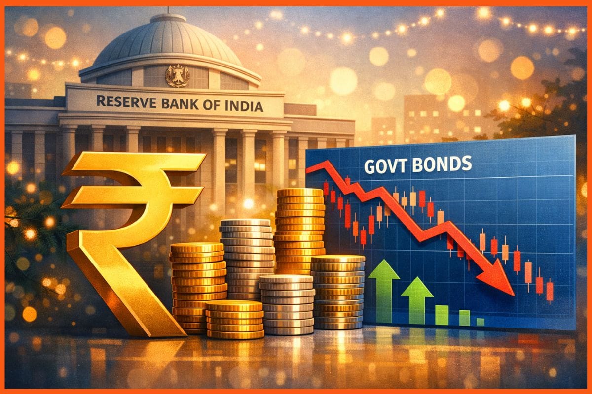 RBI to Inject ₹2.9 Lakh Crore Into Banking System, Bond Yields Ease