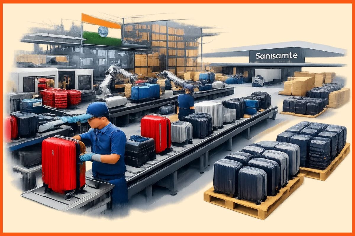 Samsonite India to ramp up manufacturing capacity to 700,000 units per month