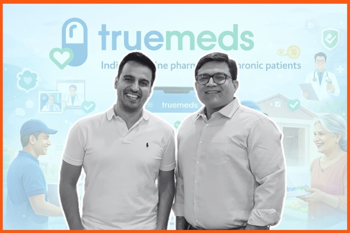Akshat Nayyar&nbsp;(left) and&nbsp;Dr. Kunal Wani (right), Truemeds Founders