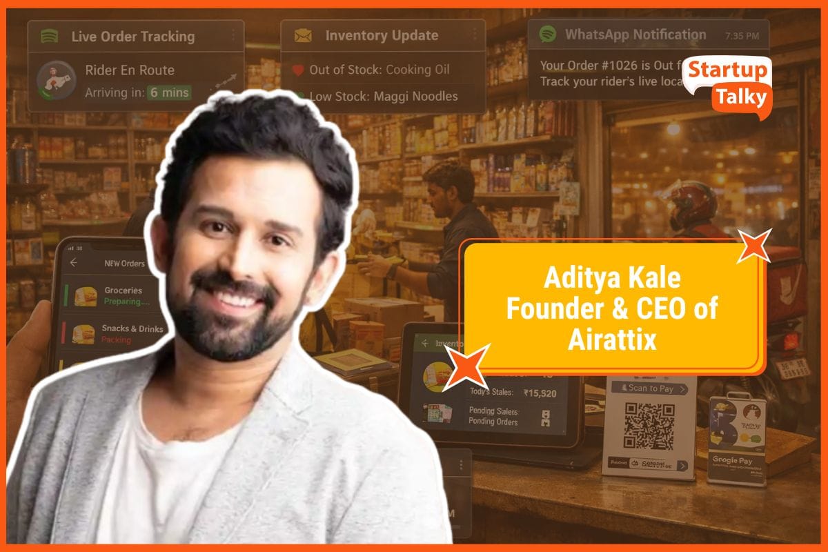 Aditya Kale, Founder & CEO of Airattix