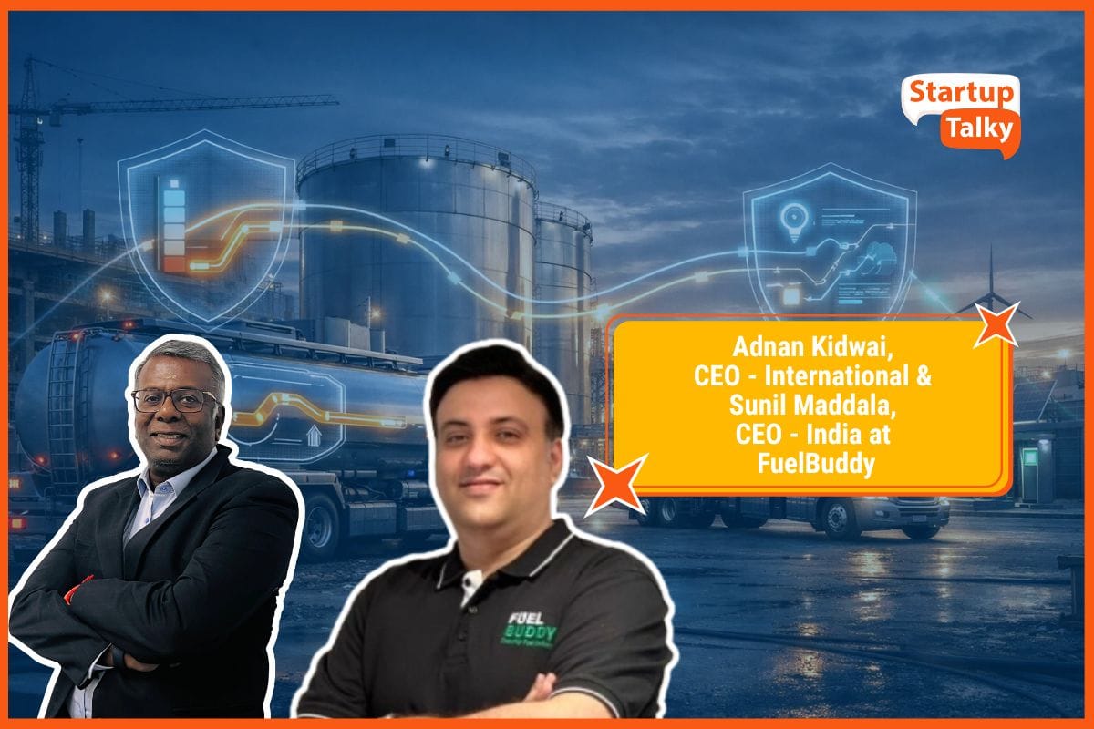 Adnan Kidwai, CEO - International, and Sunil Maddala, CEO - India at FuelBuddy