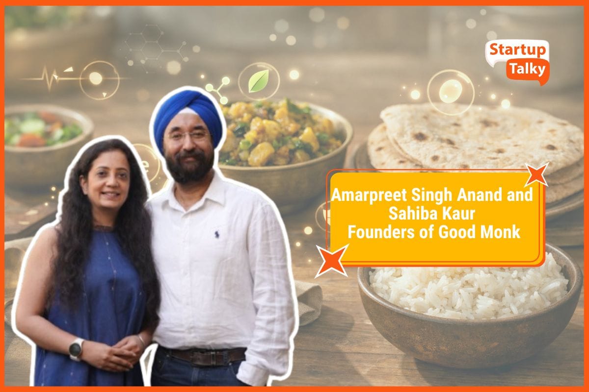Amarpreet Singh Anand and Sahiba Kaur, Founders of Good Monk