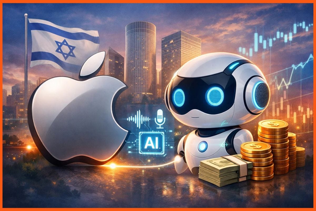 Apple acquires Israeli audio AI startup Q.ai for $1.6 billion: Report