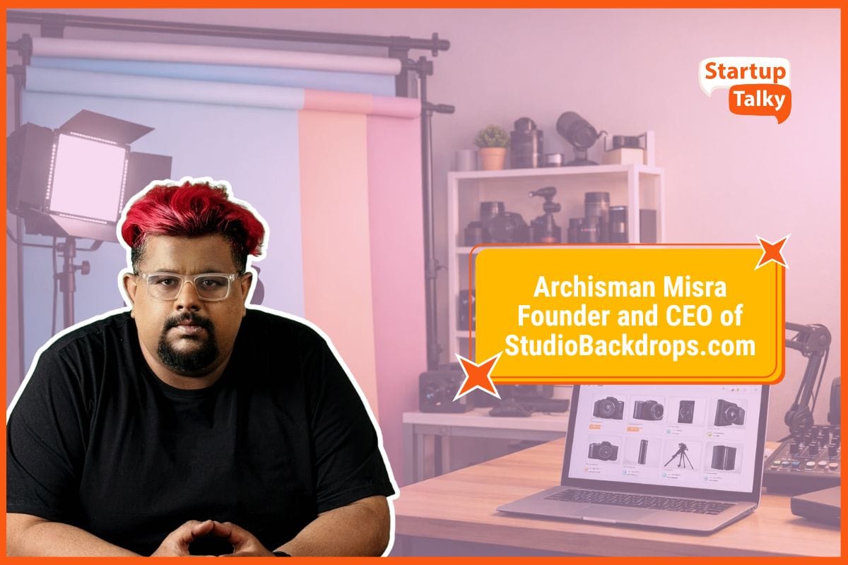 Archisman Misra, Founder and CEO of StudioBackdrops.com