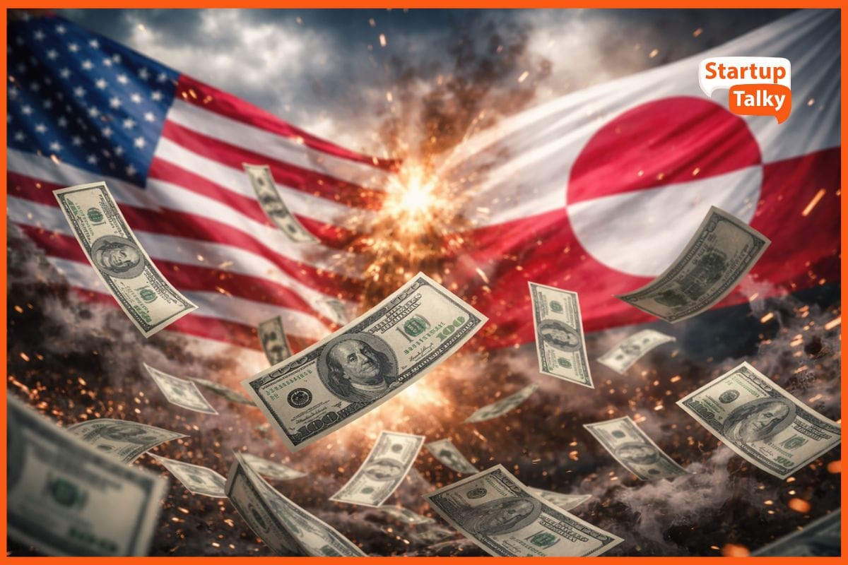 Dollar Weakens by 0.8%, Global Stocks Fall on Rising U.S. vs Greenland Tensions