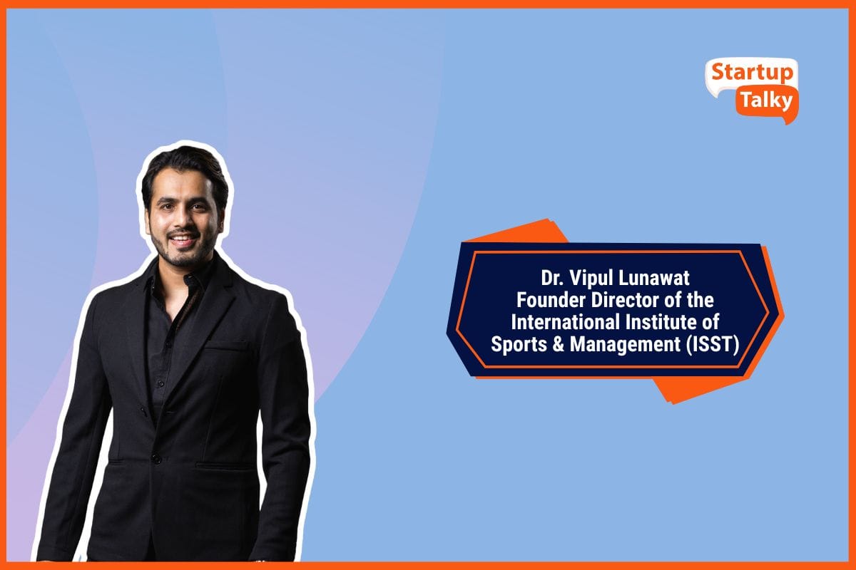 Dr. Vipul Lunawat, Founder Director of the International Institute of Sports & Management (ISST)