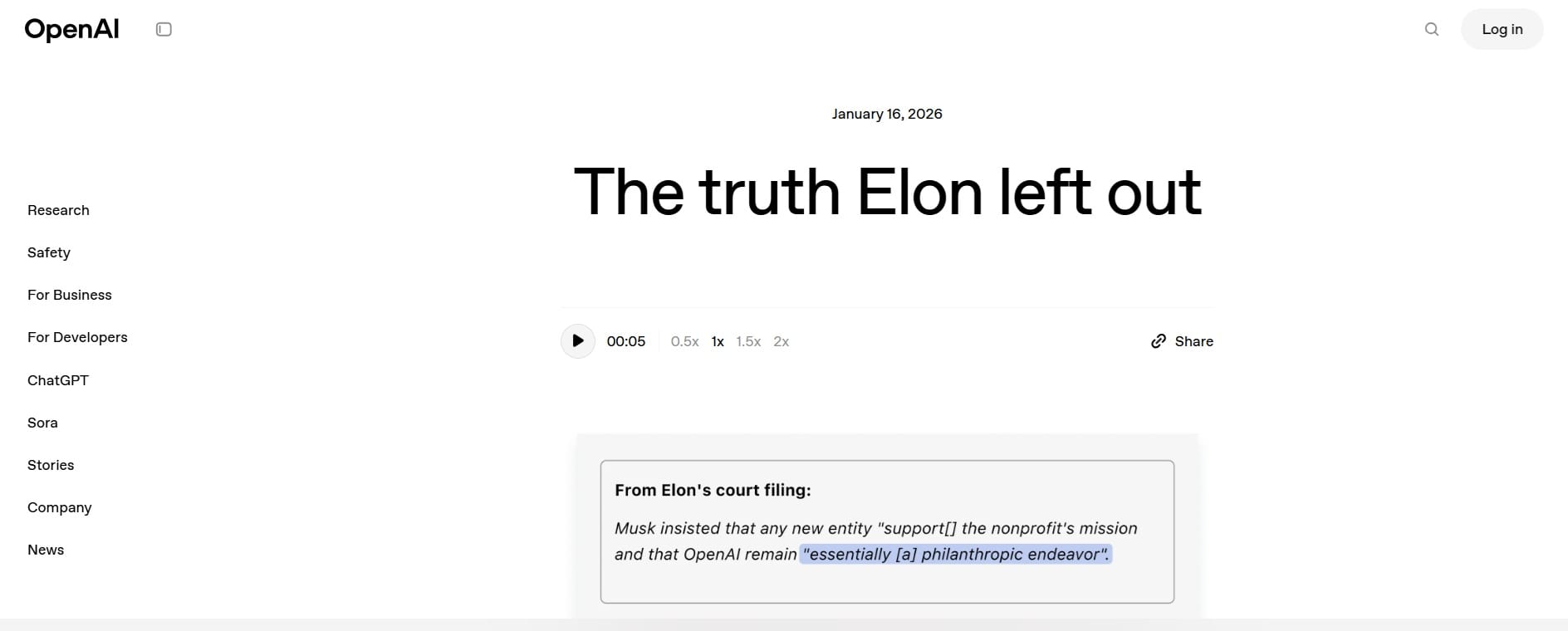 Image Credits - OpenAI official site.