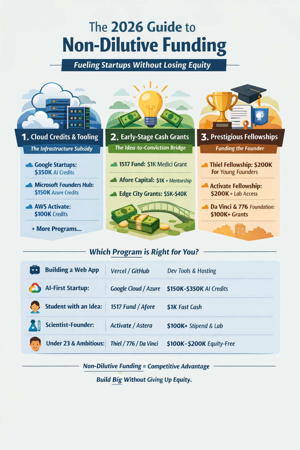 Guide to Non-Dilutive Funding