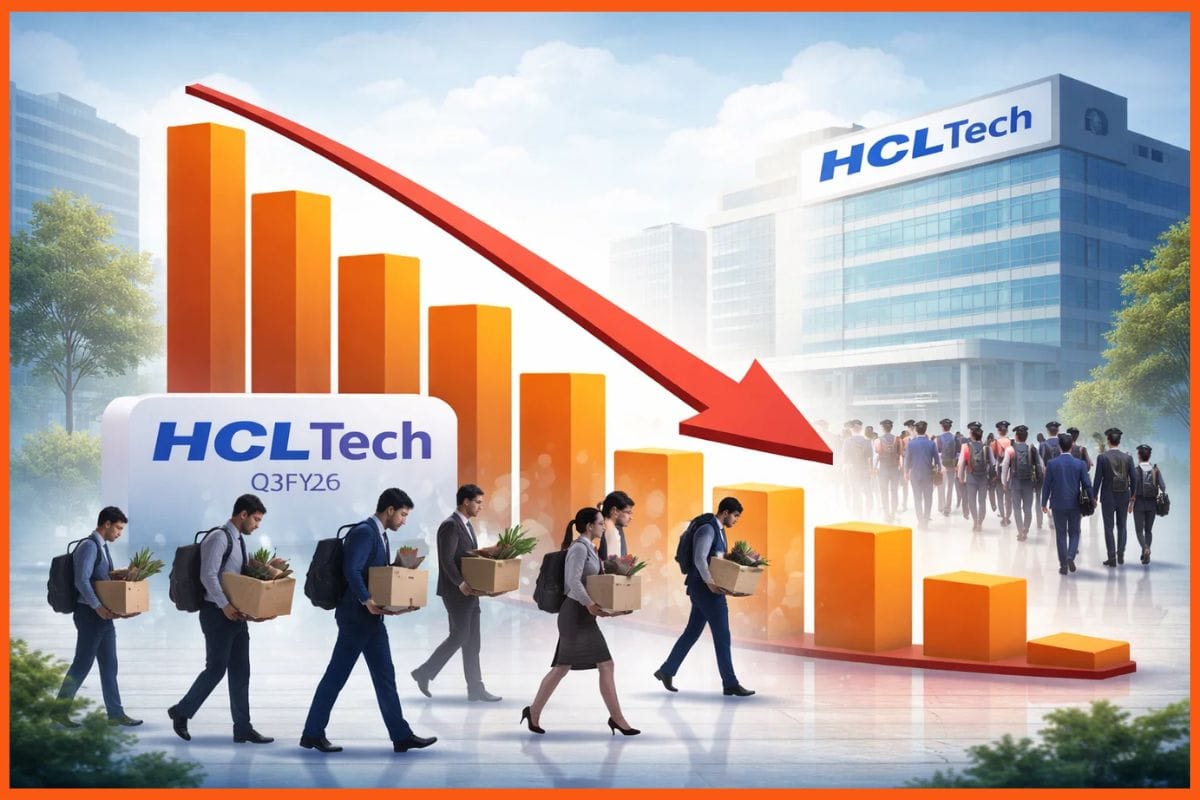 HCLTech workforce declines in Q3FY26 despite hiring nearly 2,900 freshers