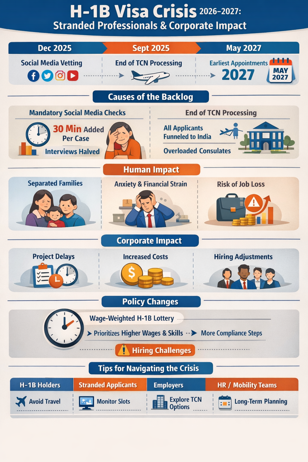 H-1B Visa Crisis 2026-2027