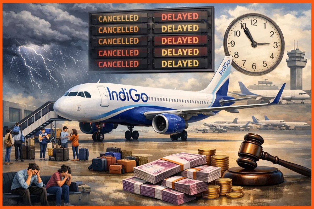 IndiGo fined INR 22 crore for massive flight disruptions in December
