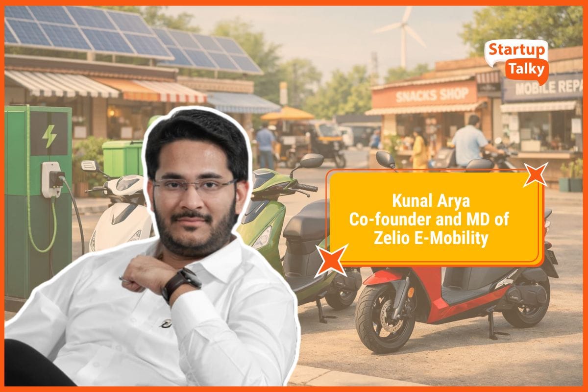 Kunal Arya, Co-founder and MD of Zelio E-Mobility