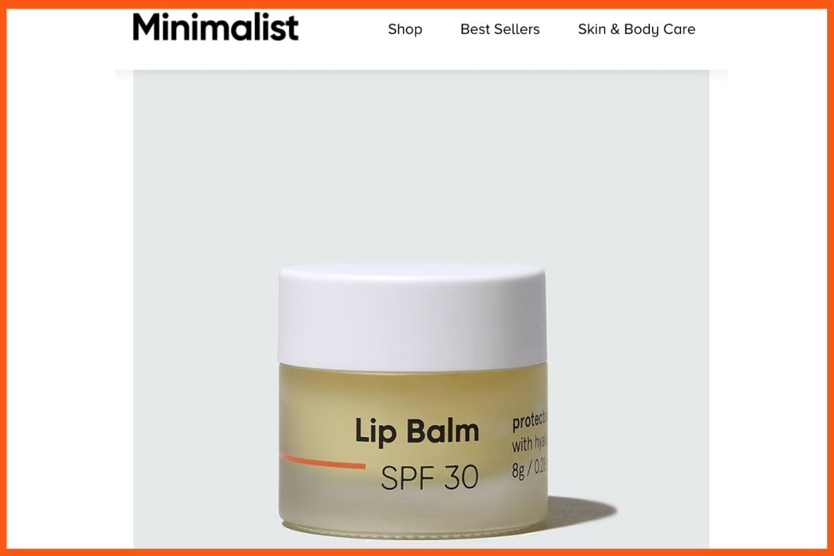 Minimalist - Best Lip Care Brands in India