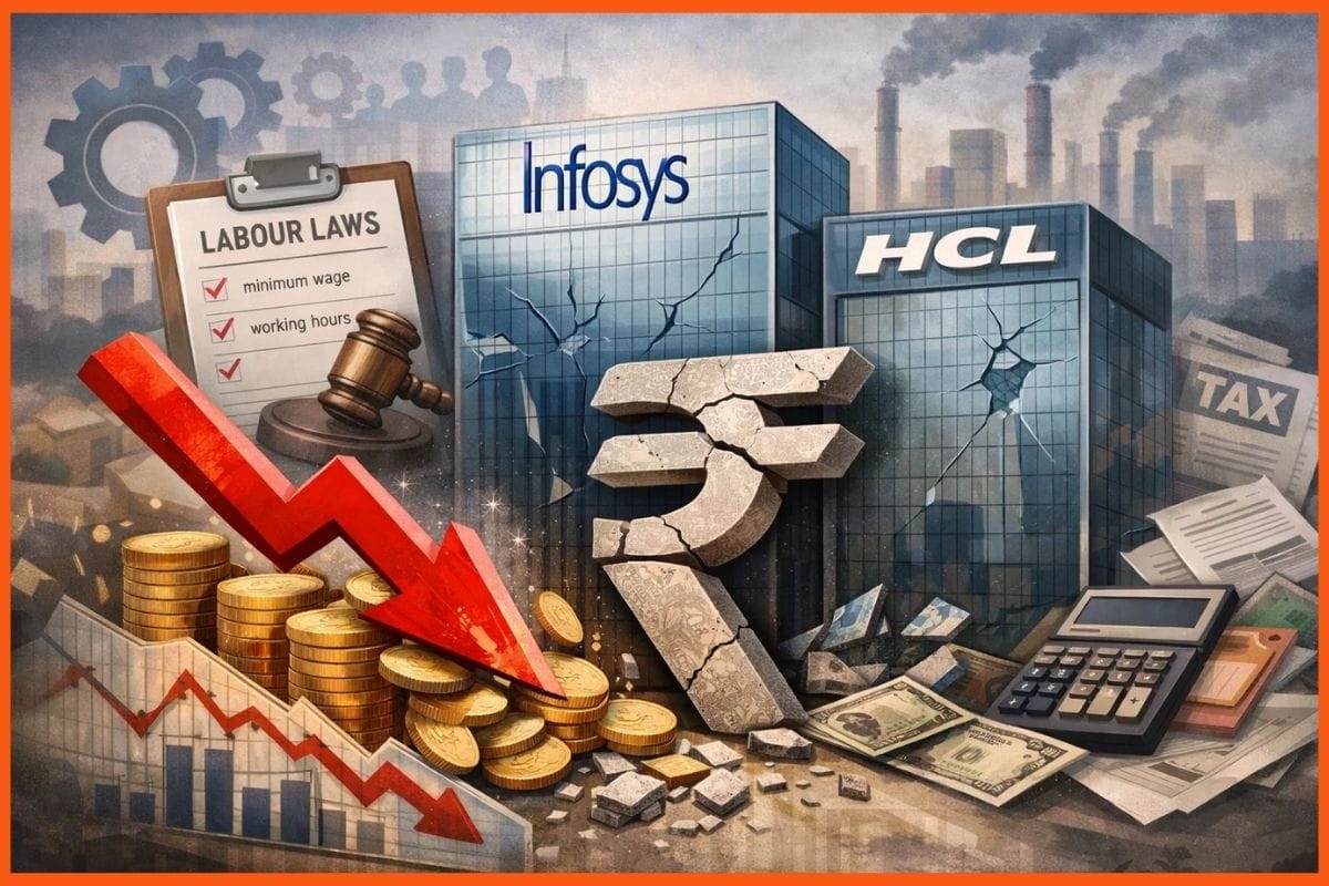 New Labour Codes dent Q3 profits of TCS, Infosys, HCLTech by over INR 4,000 crore