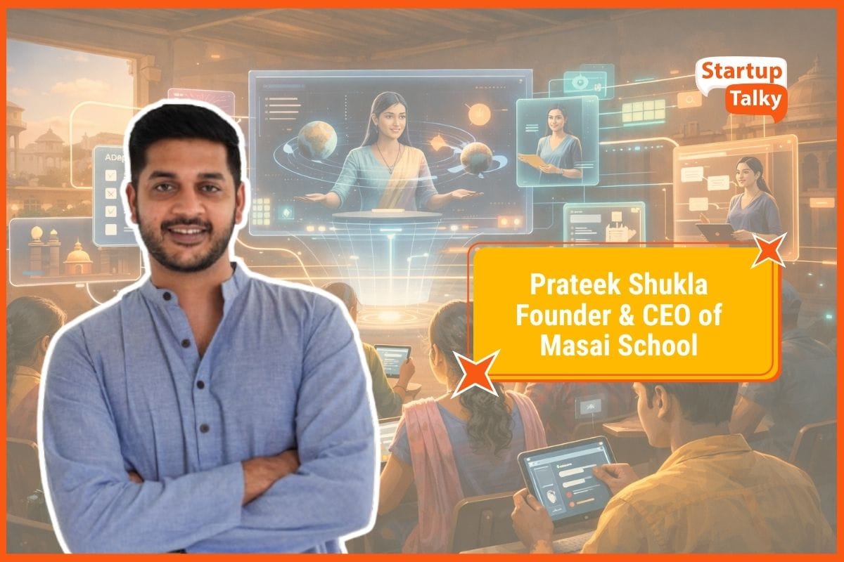Prateek Shukla, Founder & CEO of Masai School