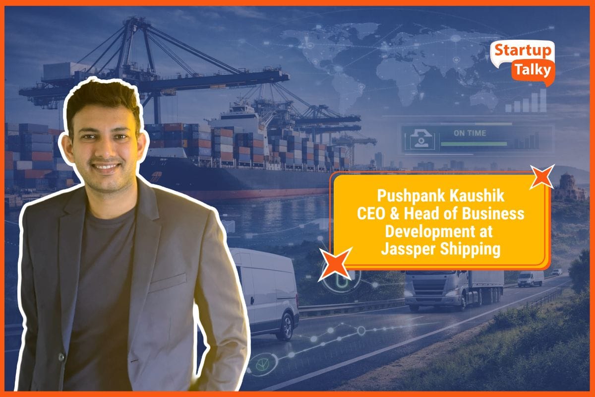 Pushpank Kaushik, CEO & Head of Business Development (Subcontinent, Middle East, and Southeast Asia) at Jassper Shipping