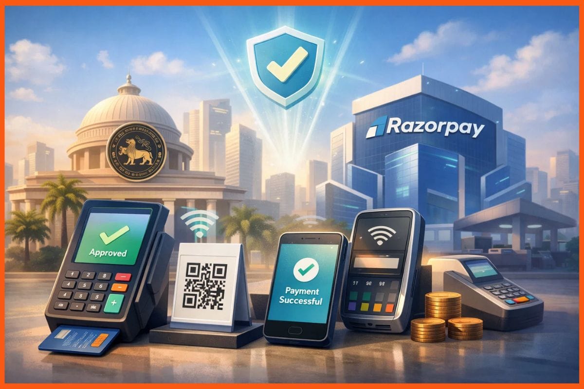 Razorpay receives RBI approval to expand into physical payment aggregation